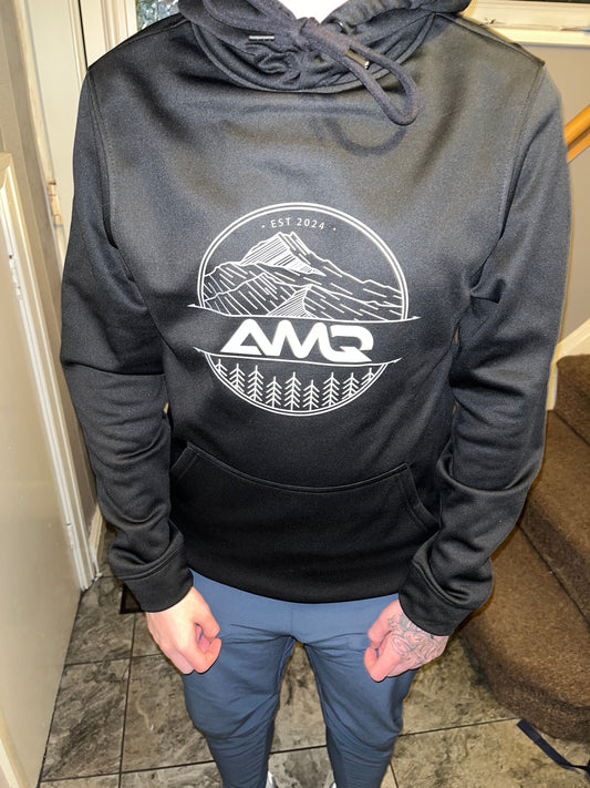 Everest x AMQ black hoodie