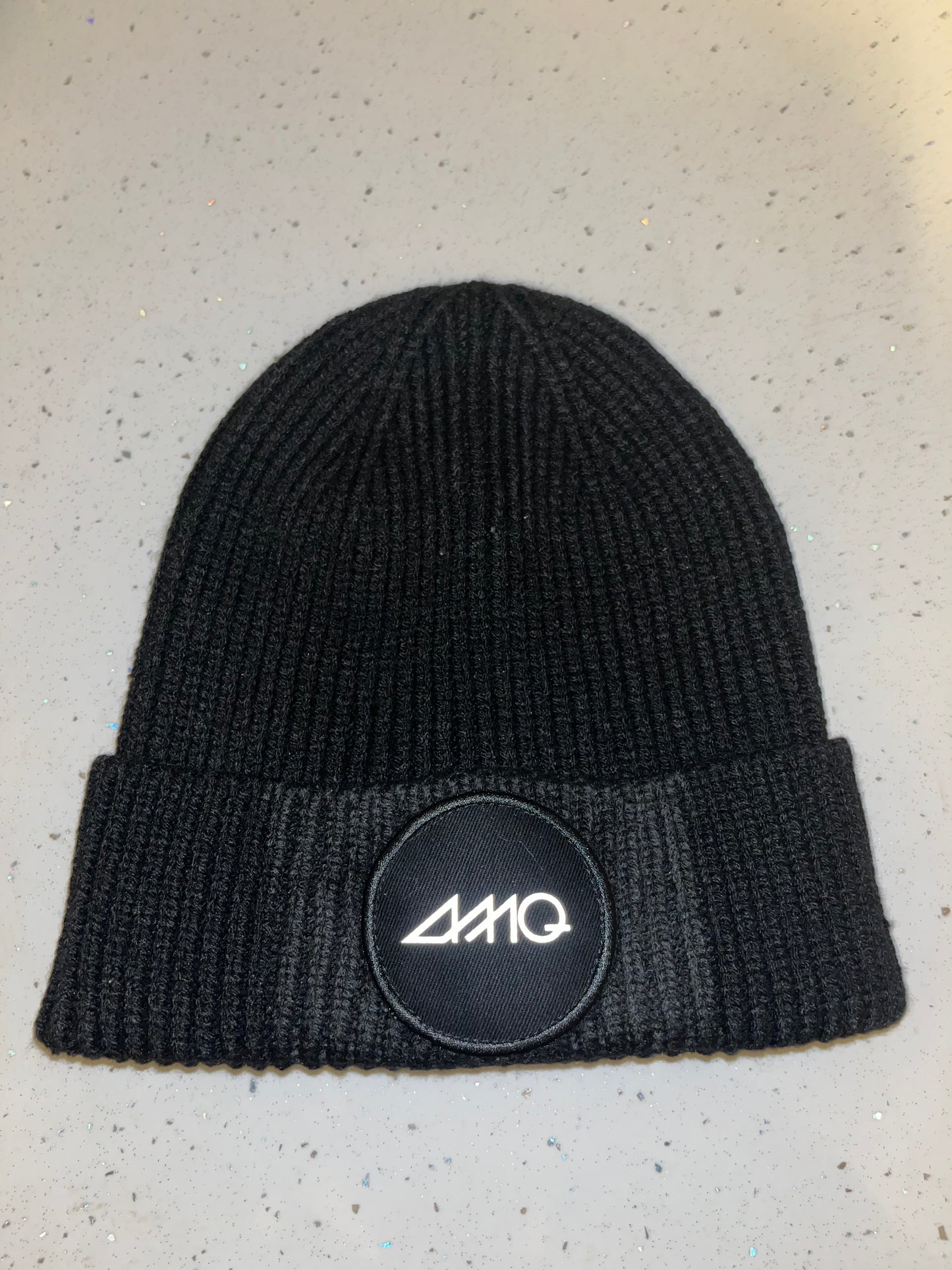 Black Reflective Beanie