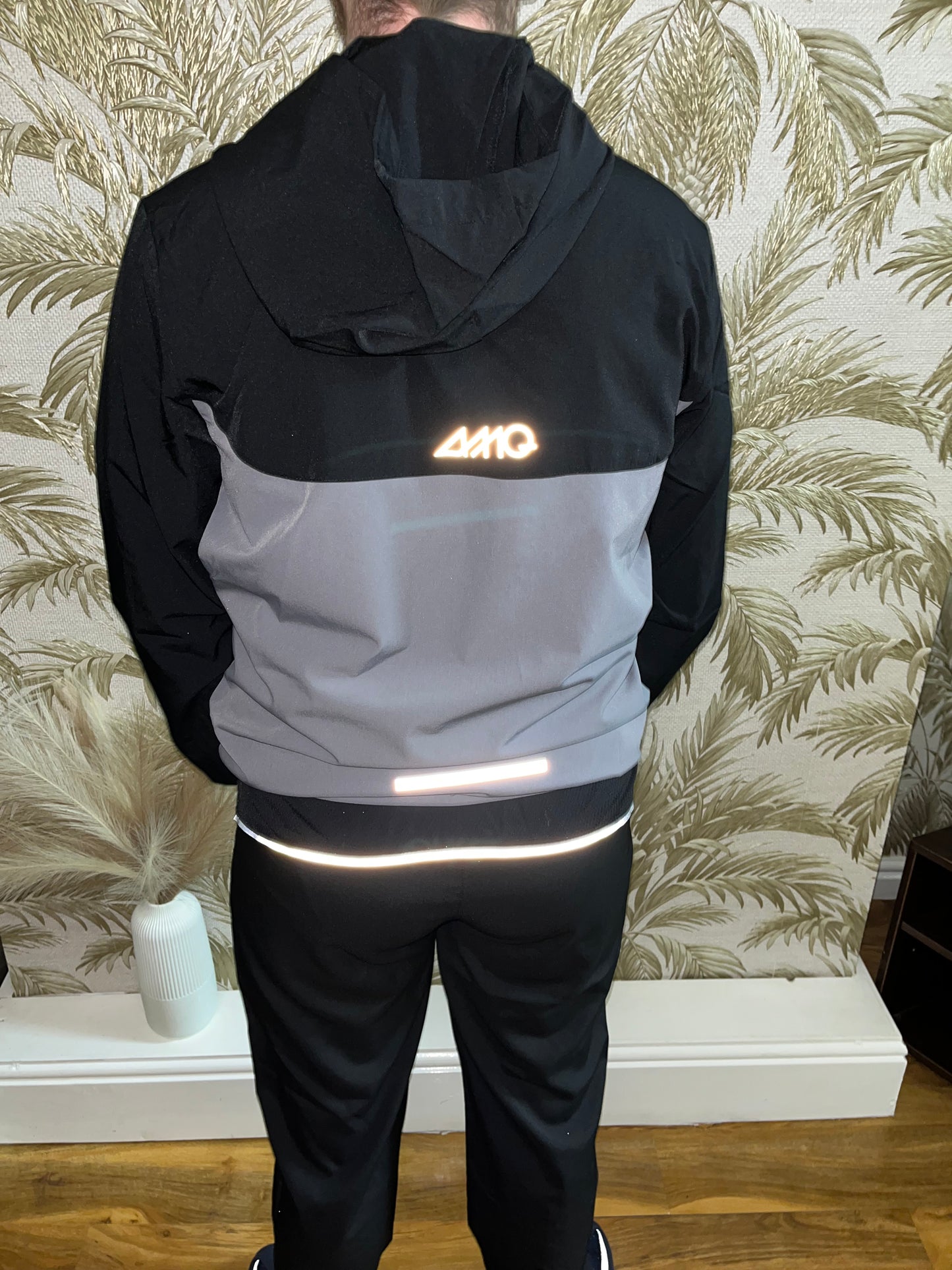 Black & Grey Tech Tracksuit